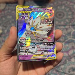 Carta de pokémon TCG- Solgaleo e Lunala-GX (75/236) carta pokémon