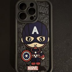 Captain America iPhone 16 Pro Case