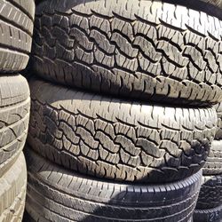 2 Bfgoodrich Tires Size 255-70-17 Both For $80 Free Installation And Balance 