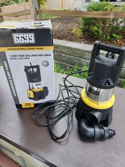 6699 Submersible Sump Pump SUB 7000S 1.5HP