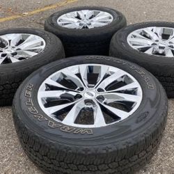 20” Chrome Ford Expedition F150 OEM Wheels Rims Tires Lincoln Navigator Mark LT We Finance Factory