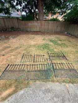 Garden fence gate