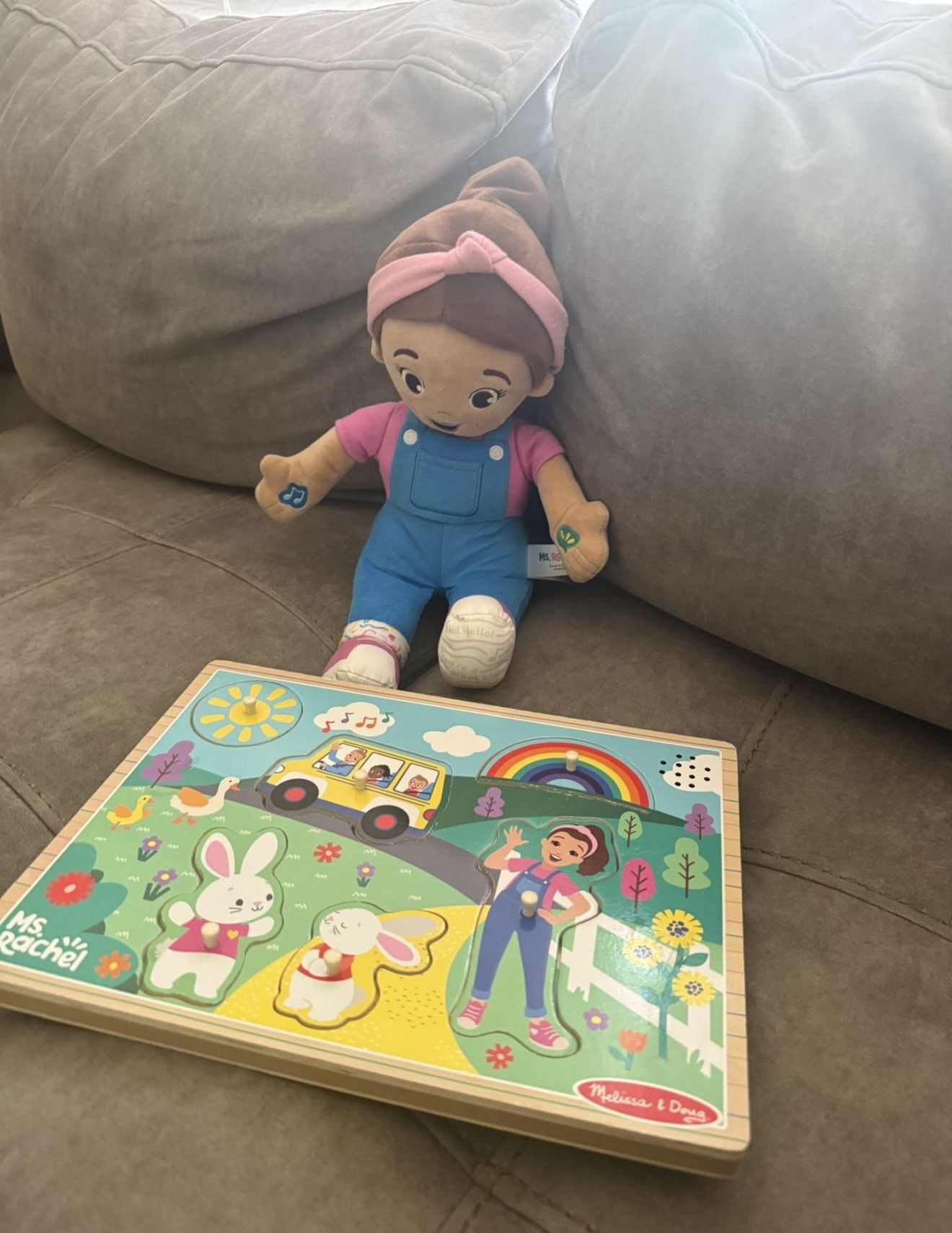 Ms Rachel Doll And Puzzle