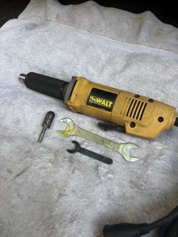 DeWalt 1-1/2" Die Grinder Kit- DW887- Clean, Wrenches, Bit, 8’ Cord