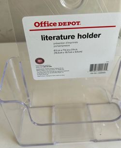 FREE Acrylic Literature Holder