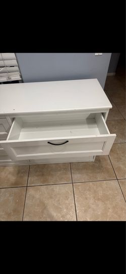 White IKEA Dresser