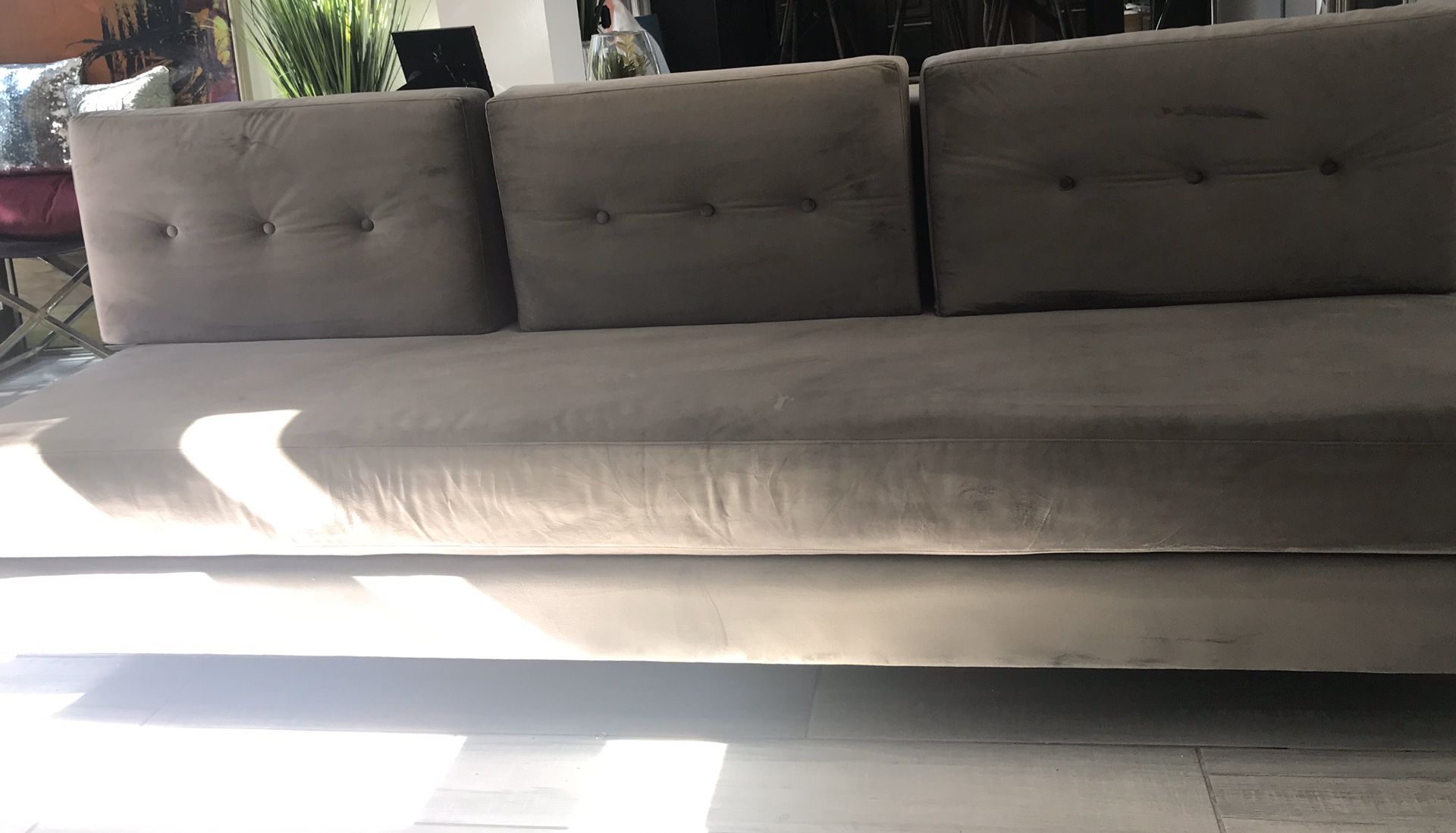 7ft Modern Sofa (NOT A FUTON)