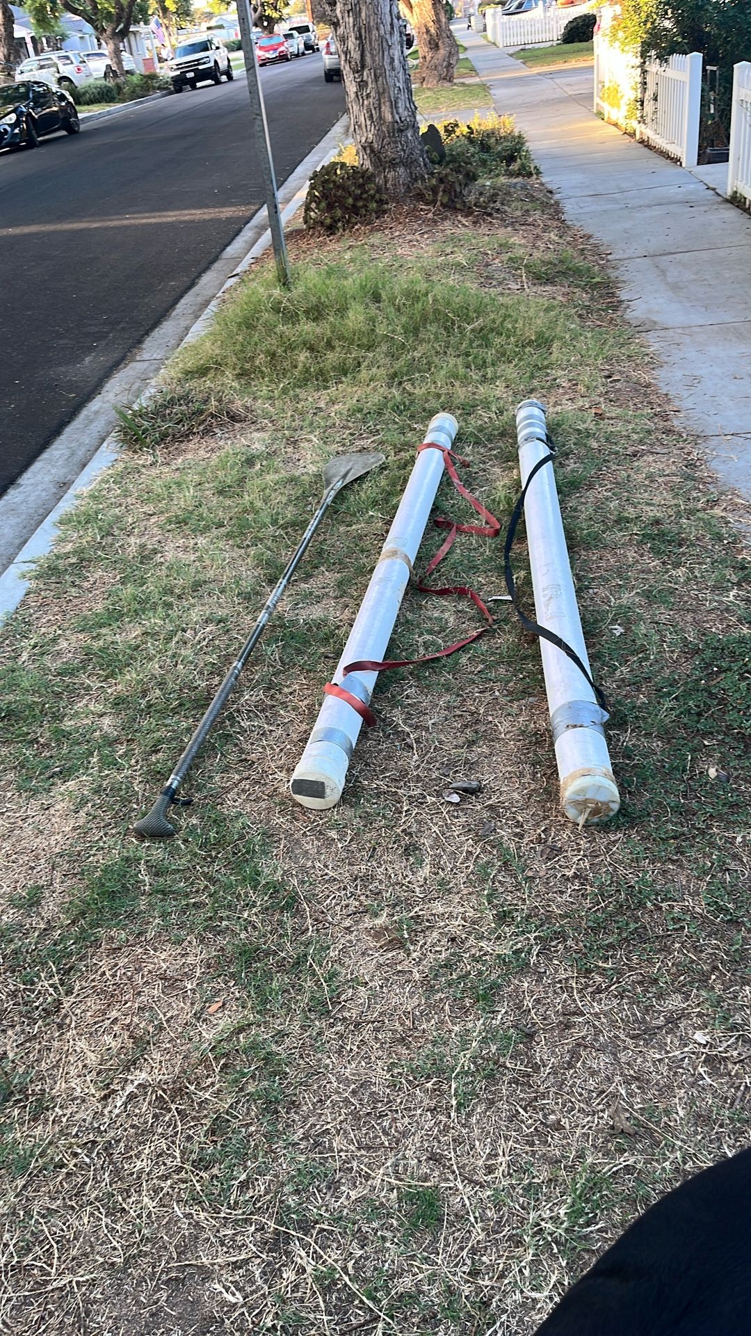 Free Fishing Pole Carriers And Paddle