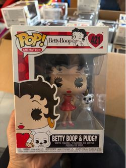 Funko Pop Betty Boop & Pudgy #421 Animation Collectible Figure