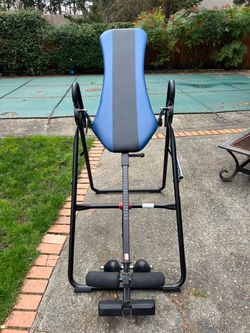 Teeter inversion table