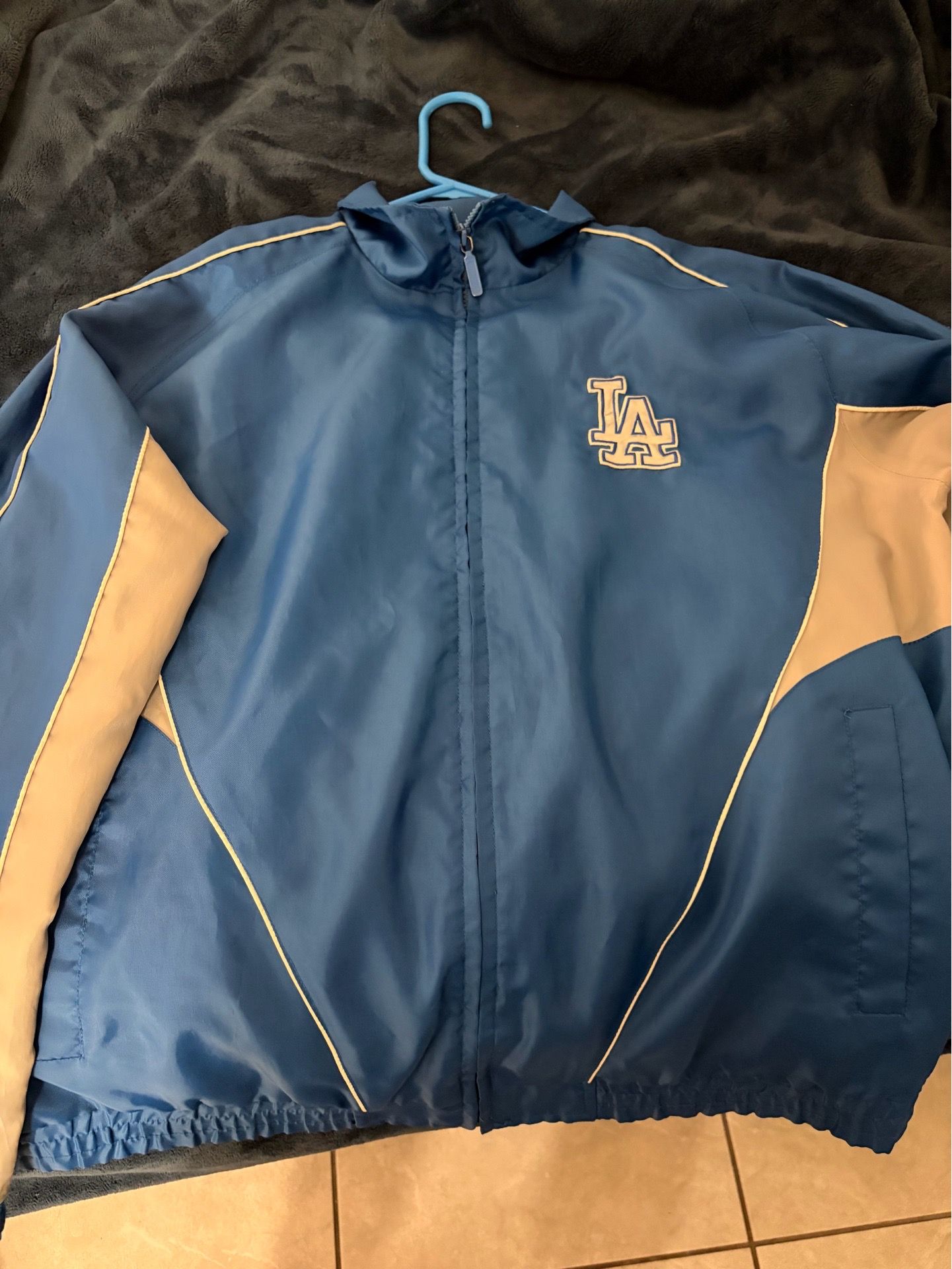 Dodgers Blue Windbreaker Medium