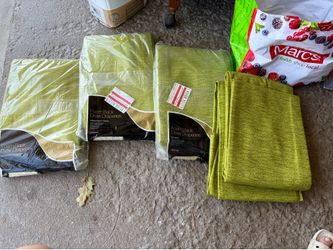 Vintage mcm mid century modern drapes