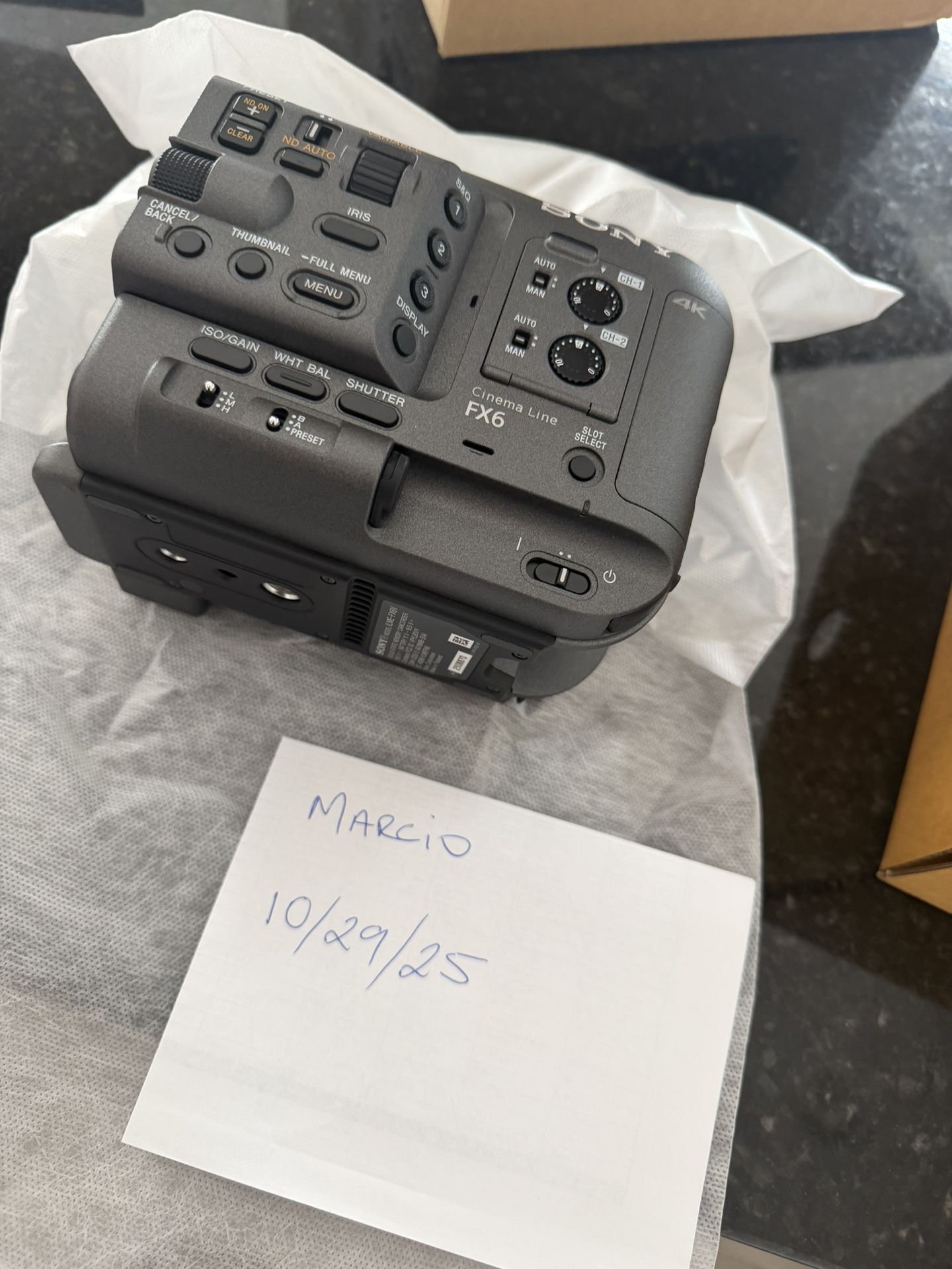 Brand New - Never used FX6