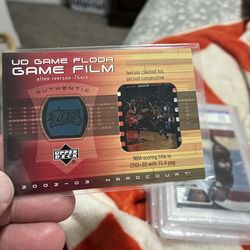 Allen Iverson game film card