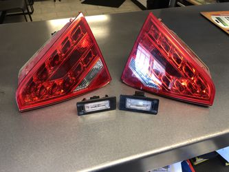 2011 Audi A5 LED Trunk tail lights and License plate lights