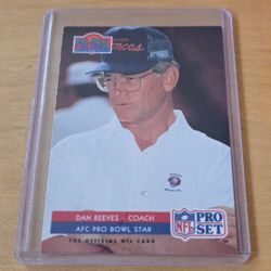 1992 Pro Set #400 Dan Reeves Head Coach Denver Broncos
