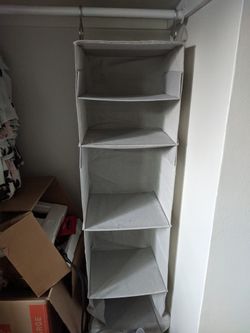 Hanging Closet Shelf Organizer