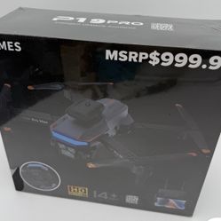 DMES P19 Pro Drone, Ultra HD 4k Video, Factory Sealed Box, Obstacle Avoidance
