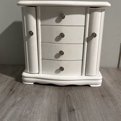 White Jewelry Box