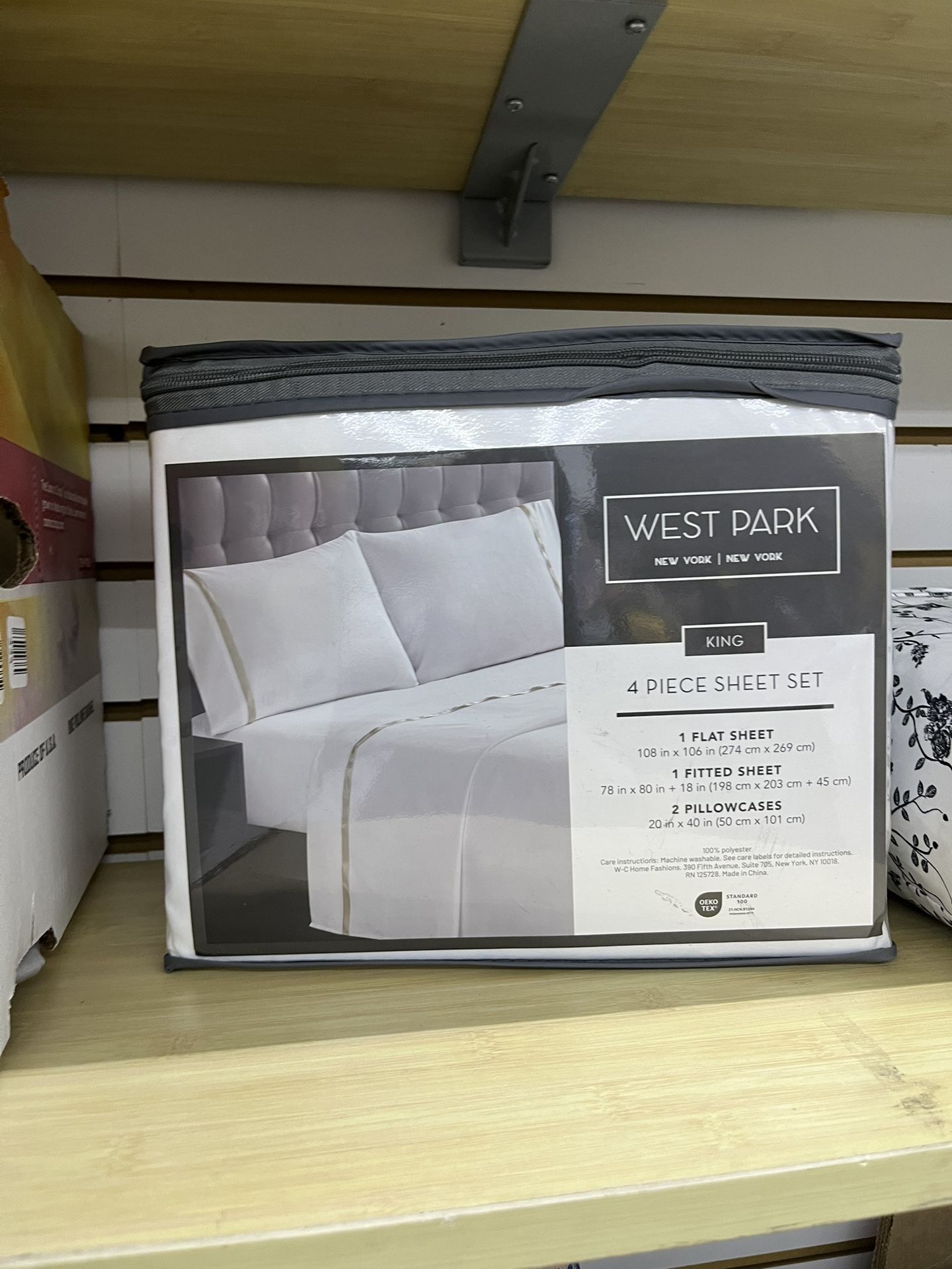 4 Piece Sheet Set King Size