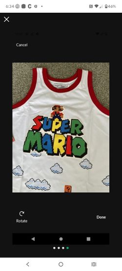 Super Mario Bros. Nintendo Jersey Size M
