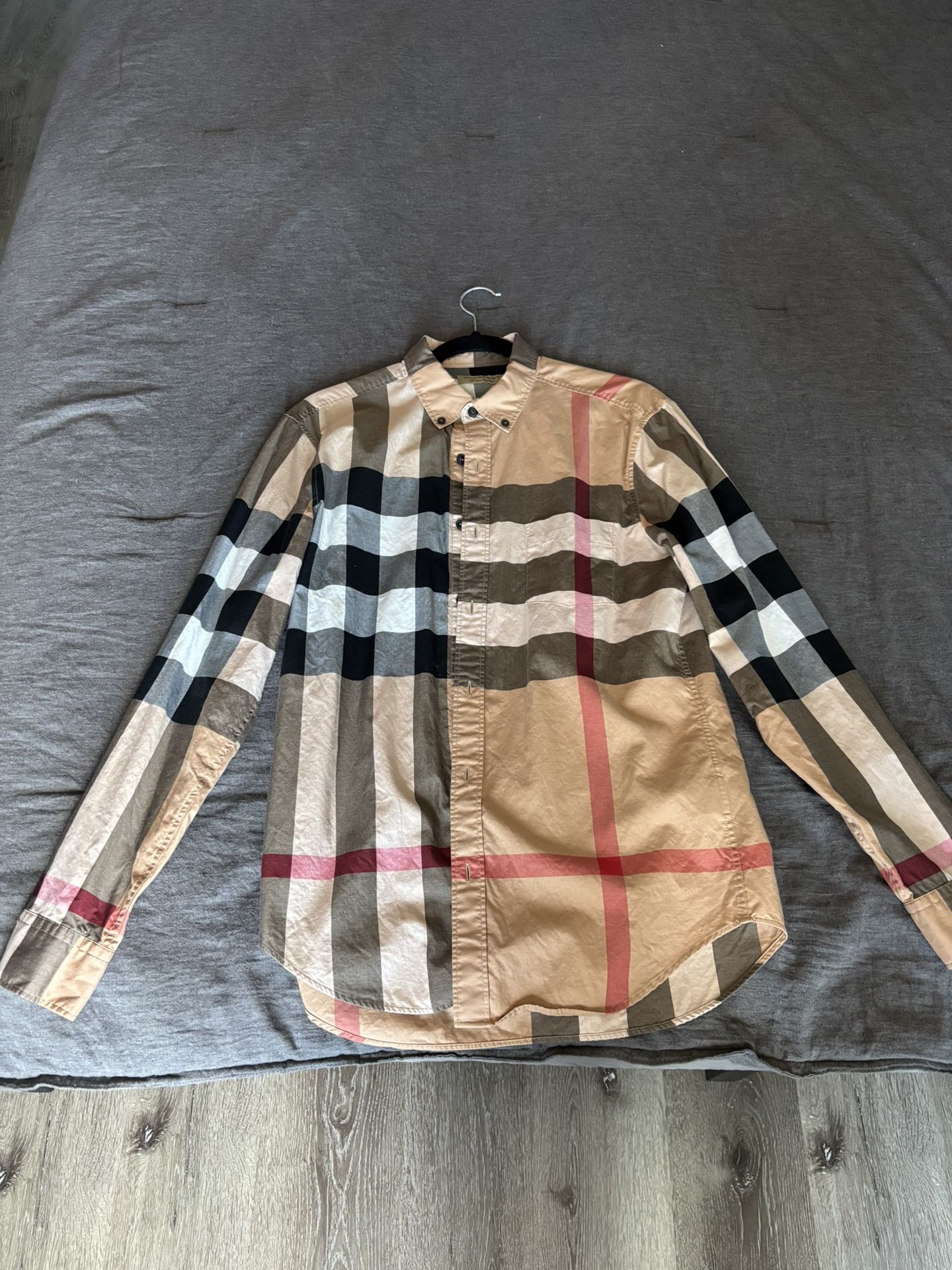 Adult M, Burberry Flannel