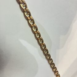 10k Gold Bracelet #110332-2 MJ