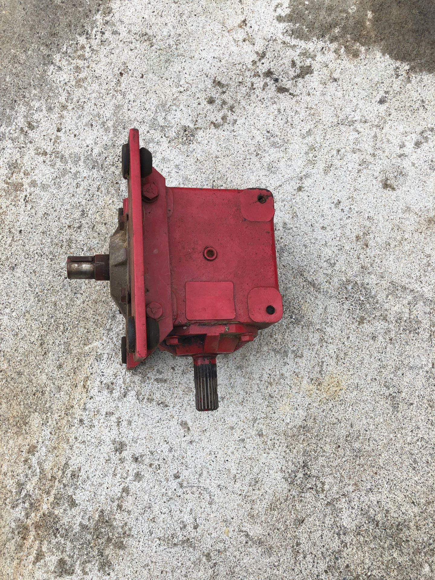 7/8 inch shaft gearbox