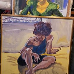 Untitled 1990 Painting By Ed Gendron