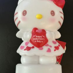 Hello Kitty Valentines Day Blow Mold