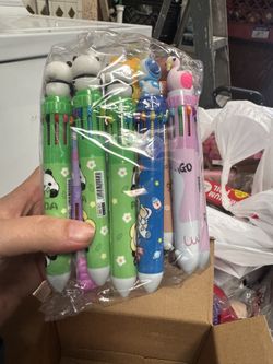 Party Favors- Multicolor Bullet point Pens