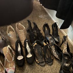 10 High Heels For Sales Don’t Know What Size They Are 15$ 