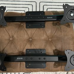 VIVO Dual VESA Bracket Adapter, Horizontal Assembly Mount for 2 Monitor Screens