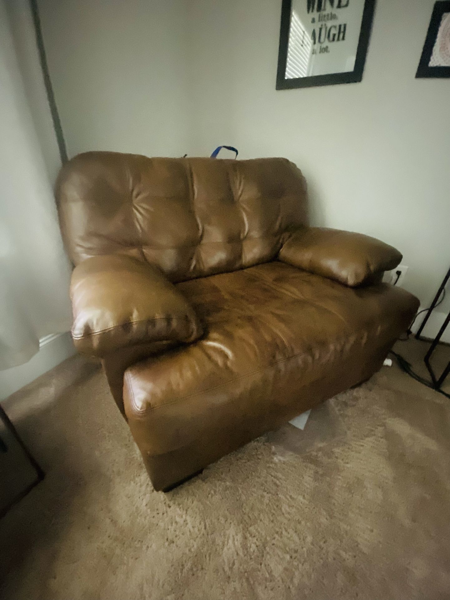Leather Club Chair