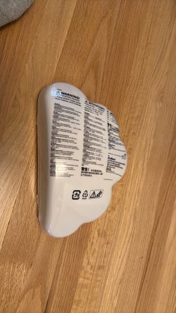 New IKEA Cloud-Shaped White Ceramic Plate