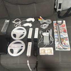Wii Console With Accessories 