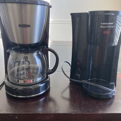 Coffee Makers $15 For Both!!!!