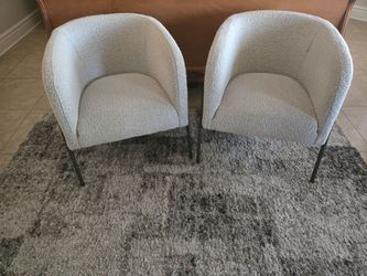 Barrel chairs