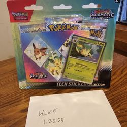 Pokemon Prismatic Evolutions Sticker Collection