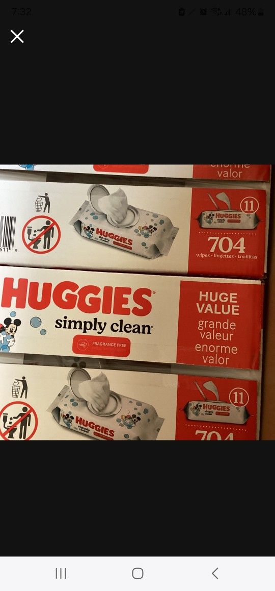 Huggies Wipes