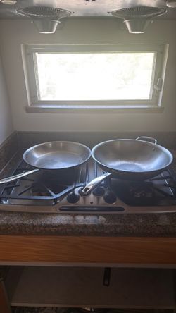 Stainless Steel wok and pan