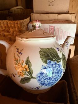 Princess House Vintage Garden Tepot