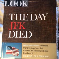 1967  LOOK magazine Featuring JFK
