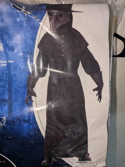 Plague Doctor Costume Mask and Robe Halloween