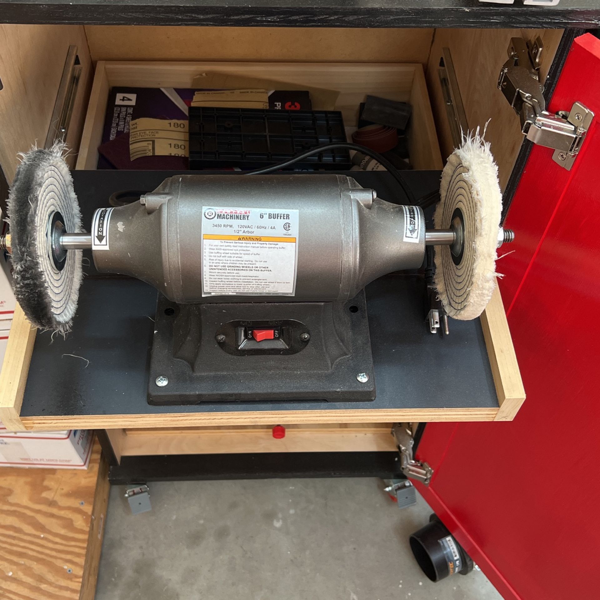 Harbor Freight Polisher 6 Inch Wheel.