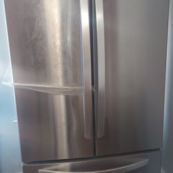 Stainless Steel LG Gray Fridge 