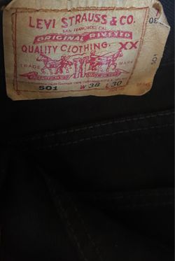 501s jeans 38x30