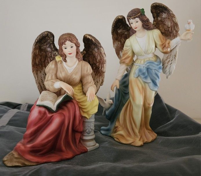 Ceramic Angel Figurines