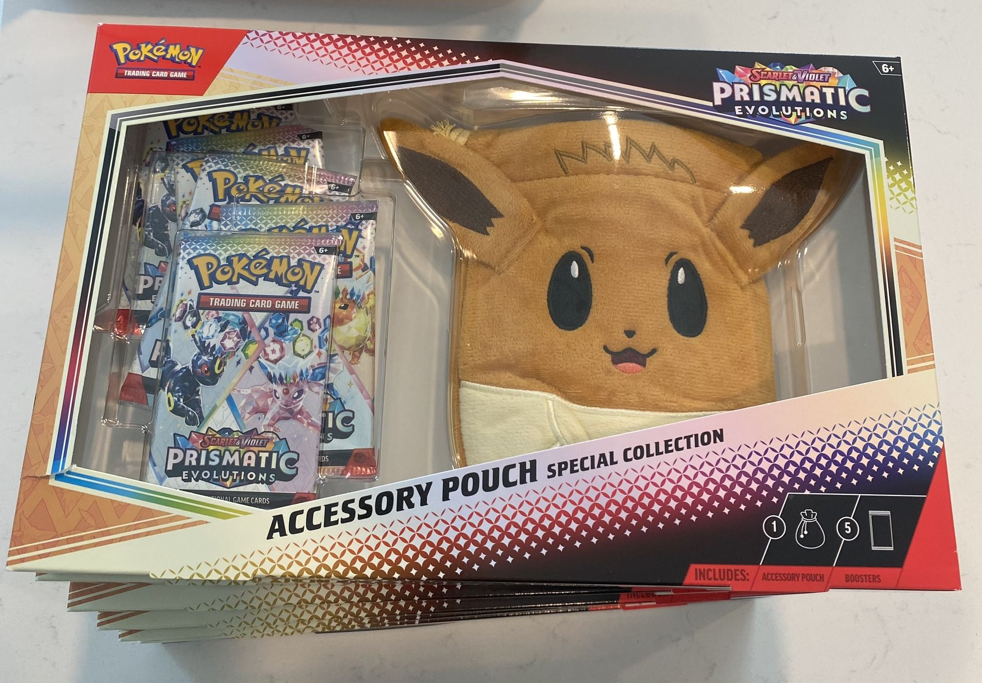Prismatic Evolution Eevee Accessory Pouch Pokemon