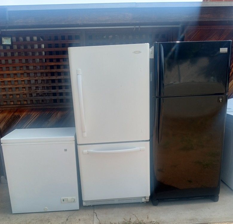 EXTRA REFRIGERATOR/ FREEZER / AND DEEP FREEZER